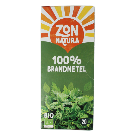 Zonnatura Brandnetel thee 100% bio 20.00 Zakjes