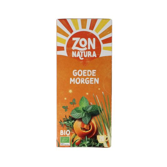 Zonnatura Goede morgen thee bio 20.00 Zakjes