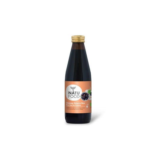 Natufood Zwarte bes oersap vitaal bio 330.00 Milliliter