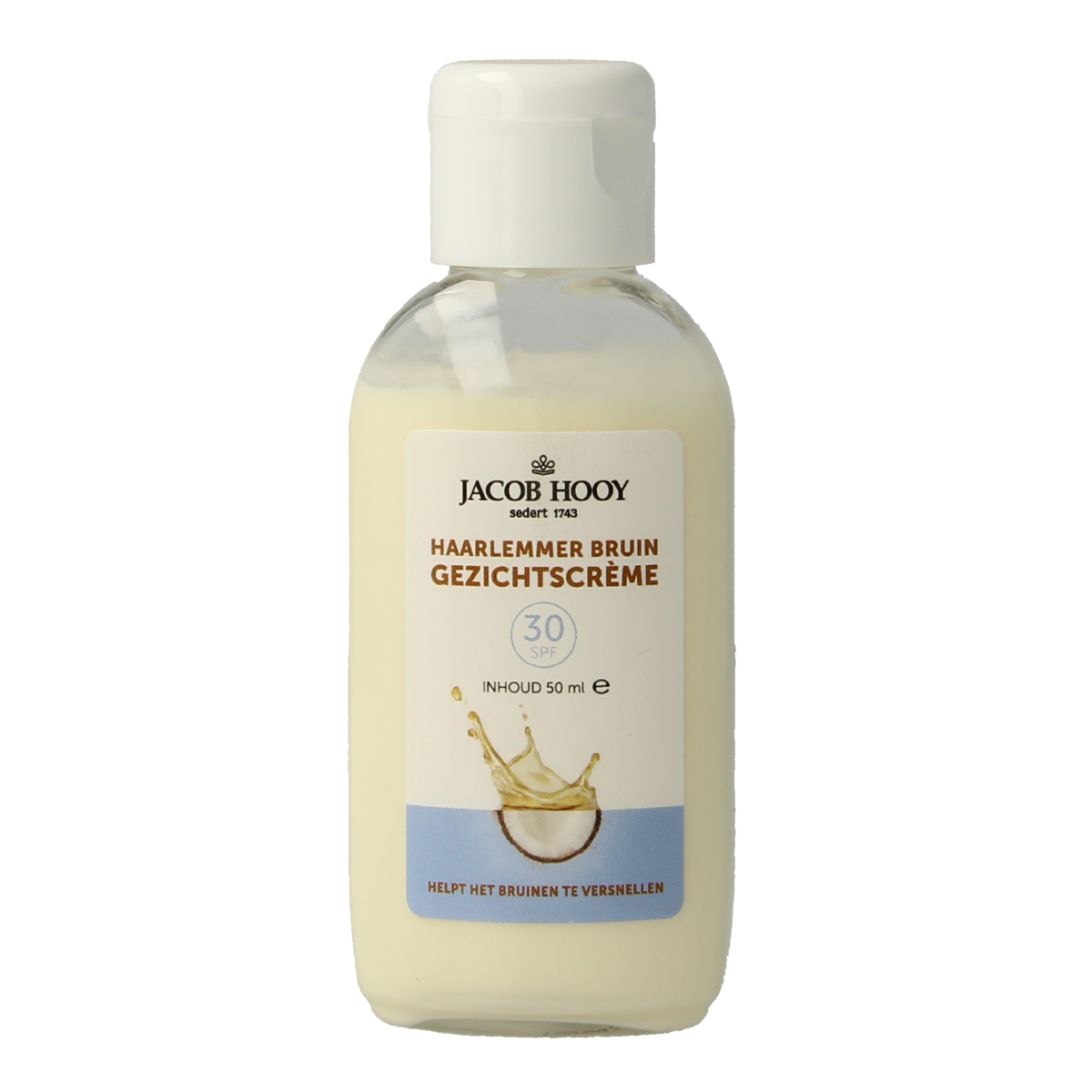 Jacob Hooy Haarlemmerbruin gezicht SPF30 50.00 Milliliter