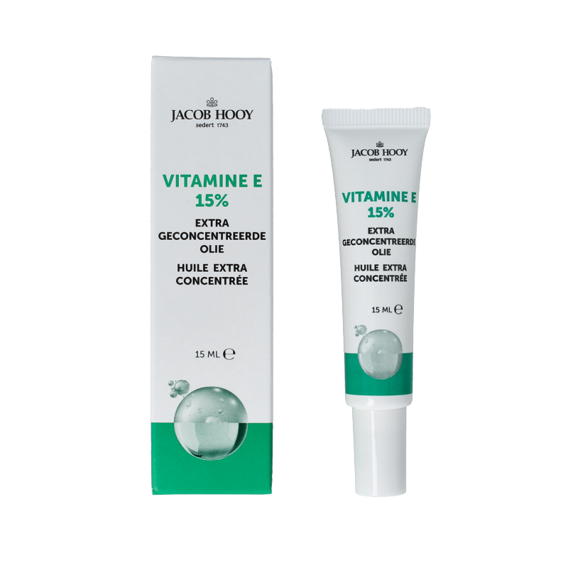 Jacob Hooy Vitamine E olie 15% concentraat 15 Milliliter