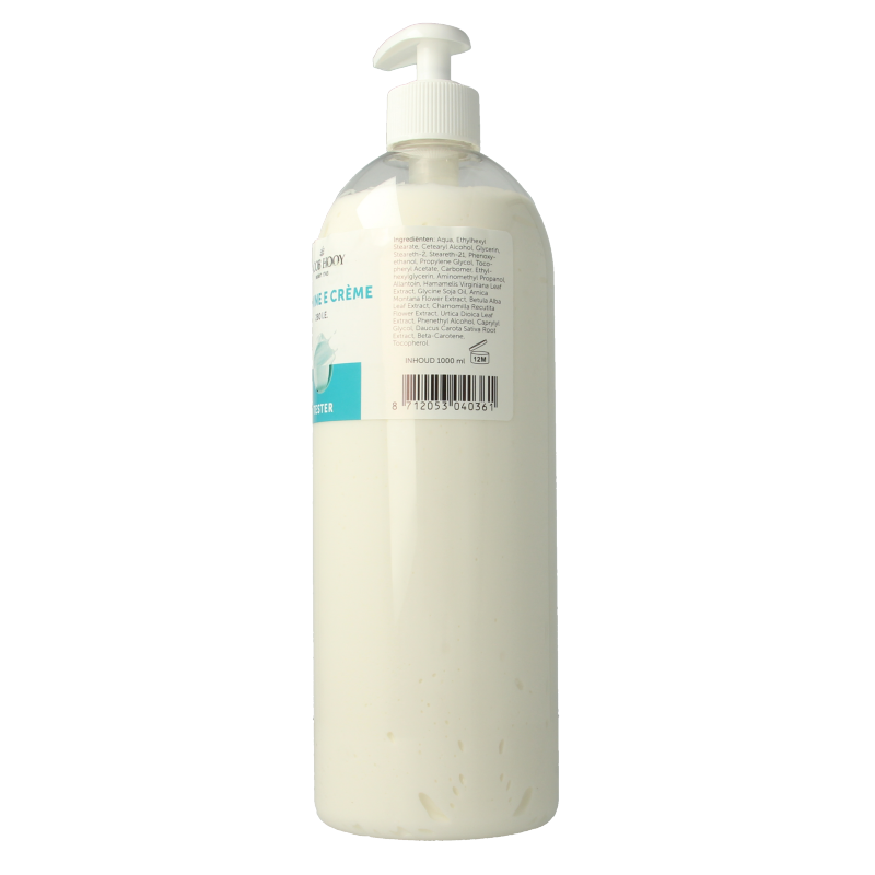 Jacob Hooy Vitamine E creme 1000ml tester 1 Tester