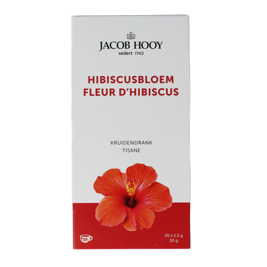 Jacob Hooy Kruidendrank hibiscus 20.00 Zakjes