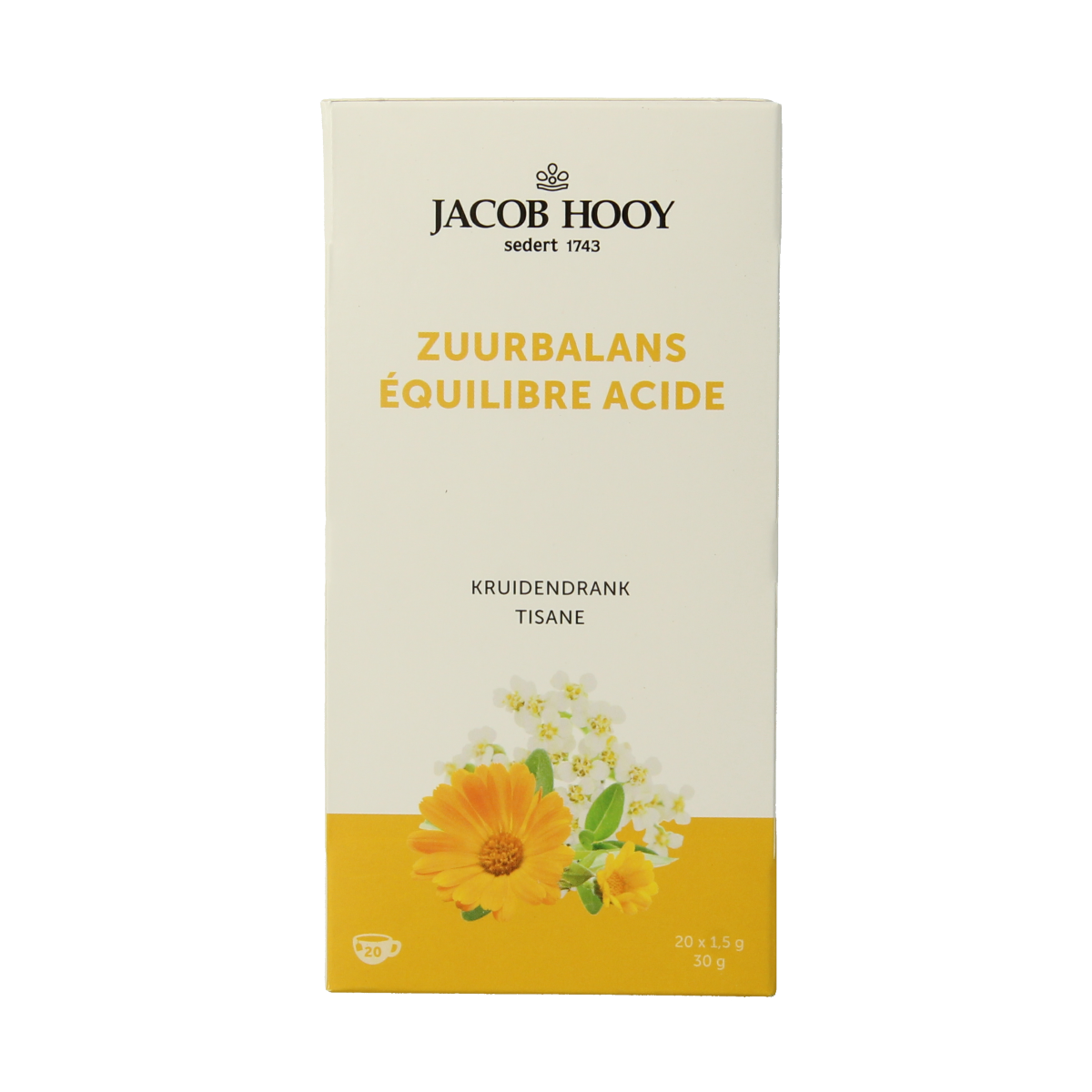 Jacob Hooy Ontzuringsthee 20.00 Zakjes
