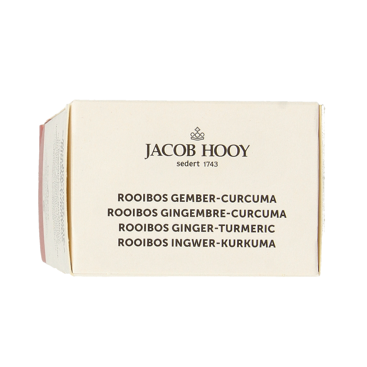 Jacob Hooy Rooibos gember curcuma thee  20.00 Zakjes