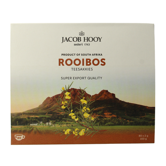 Jacob Hooy Rooibosthee sakkies 80.00 Zakjes