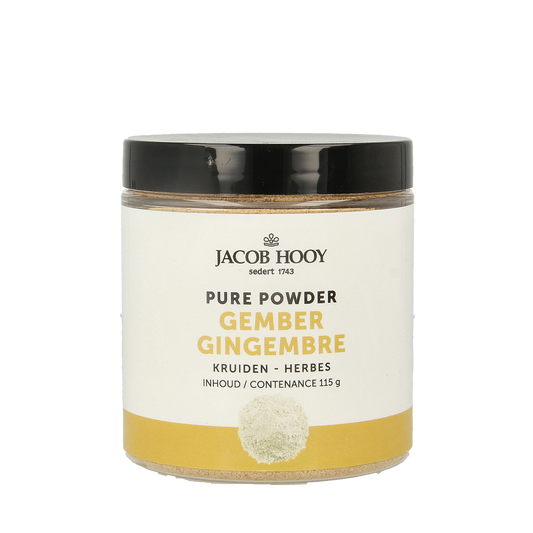 Jacob Hooy Pure powder gember  115.00 Gram