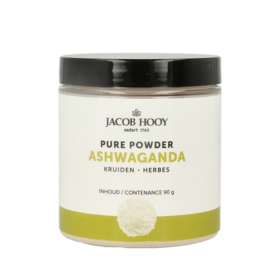 Jacob Hooy Pure powder ashwaganda 90.00 Gram