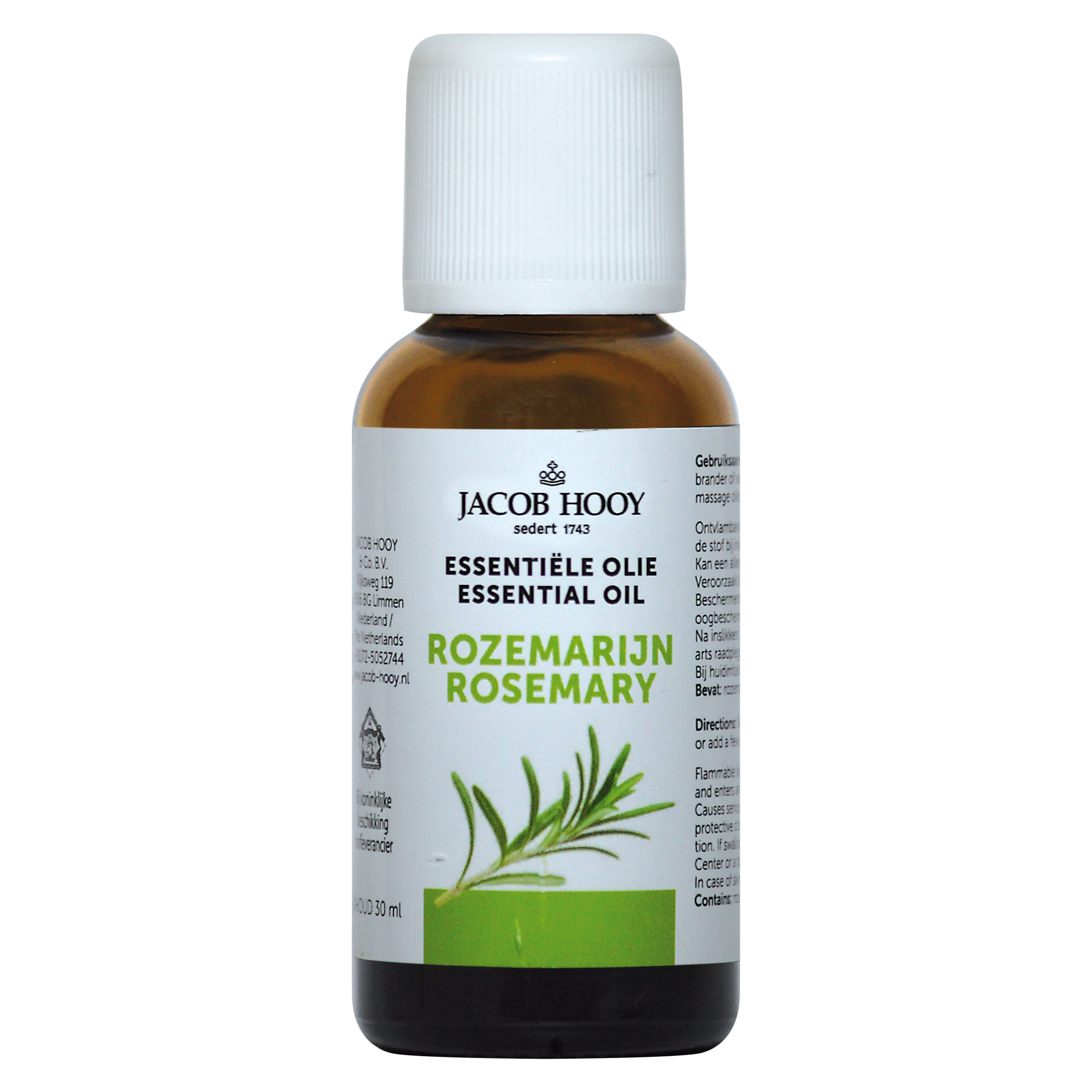 Jacob Hooy Rozemarijn olie 30 Milliliter