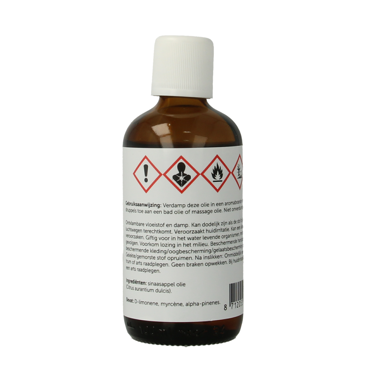 Jacob Hooy Sinaasappel olie 100.00 Milliliter