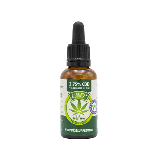 Jacob Hooy CBD plus olie 30 Milliliter