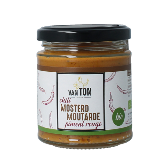 Van Ton Chili mosterd bio 170.00 Gram