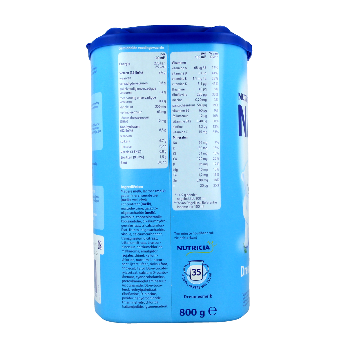 Nutrilon 4 Dreumes groeimelk poeder 800.00 Gram