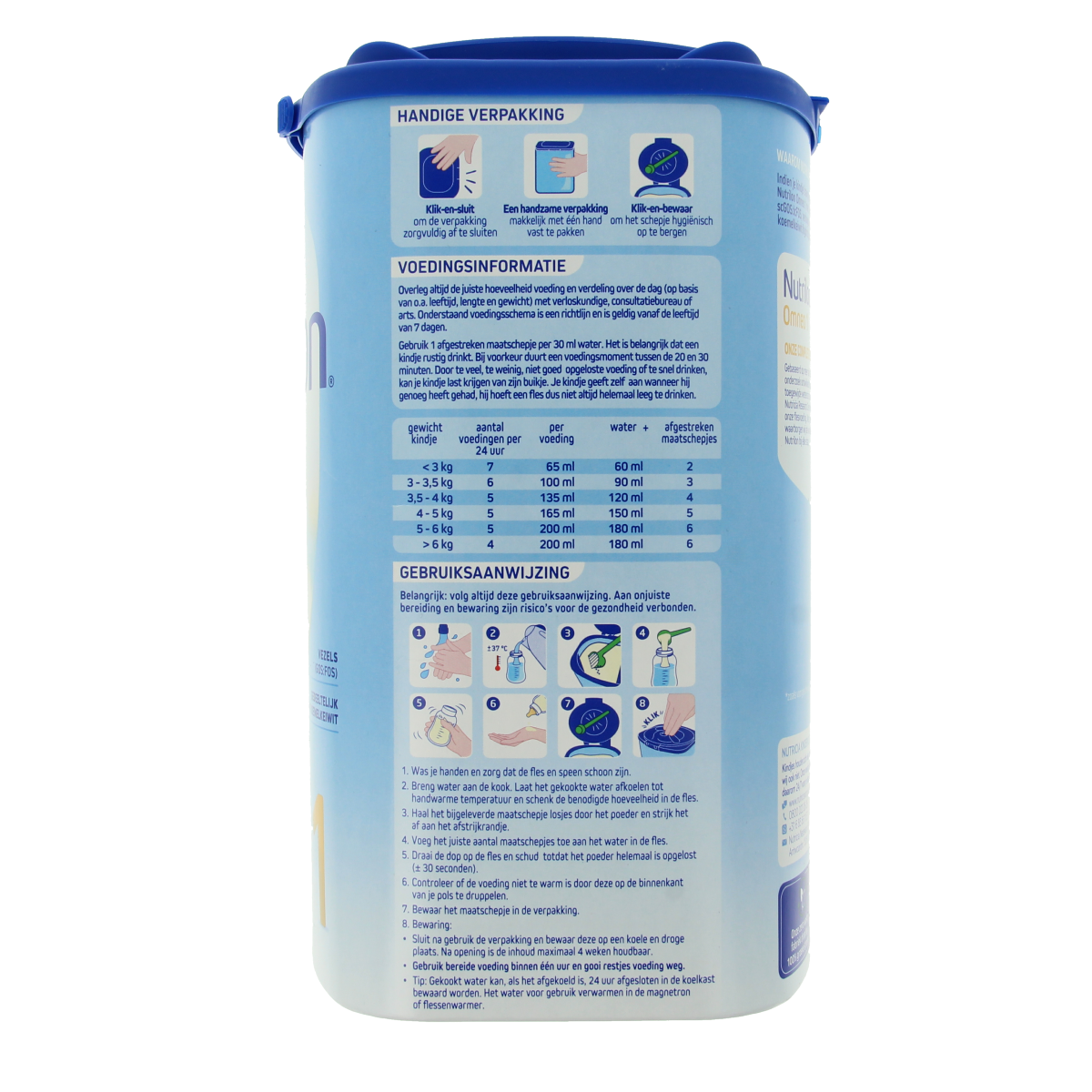 Nutrilon Omneo-comfort 1 820.00 Milliliter