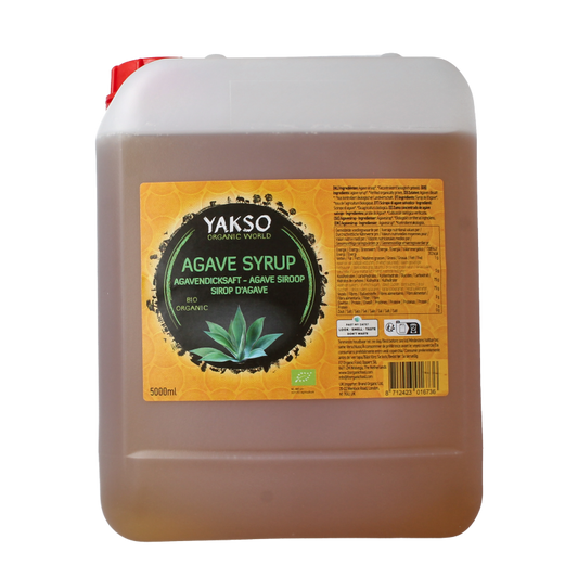Yakso Agave siroop jerrycan bio 5 Liter