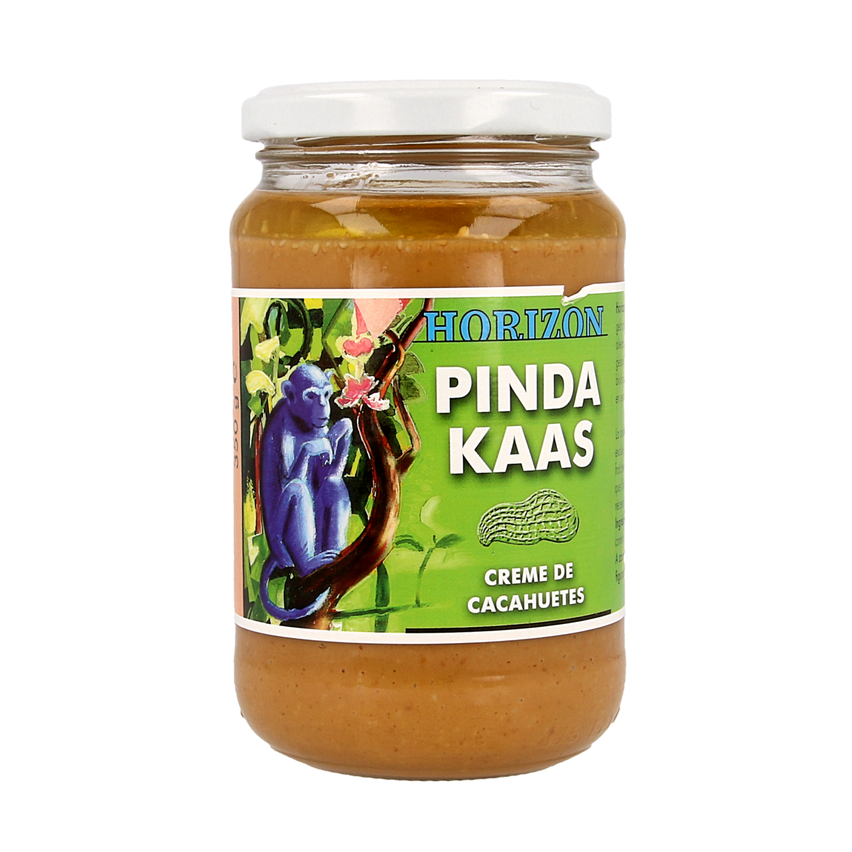 Horizon Pindakaas zonder zout eko bio 350.00 Gram
