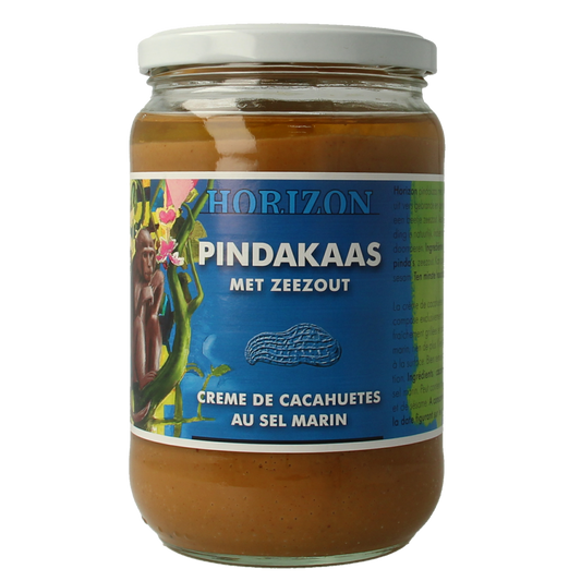 Horizon Pindakaas met zeezout eko bio 650.00 Gram