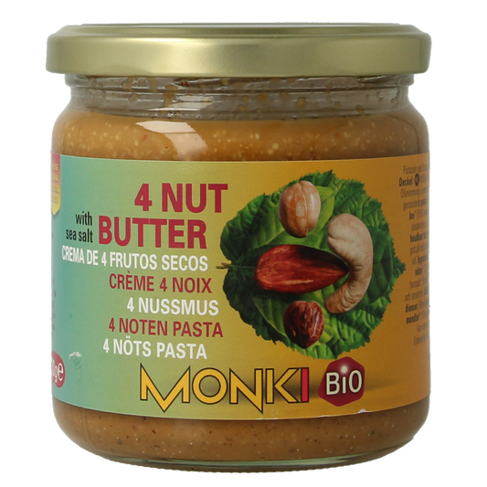 Monki 4 Notenpasta bio 330.00 Gram