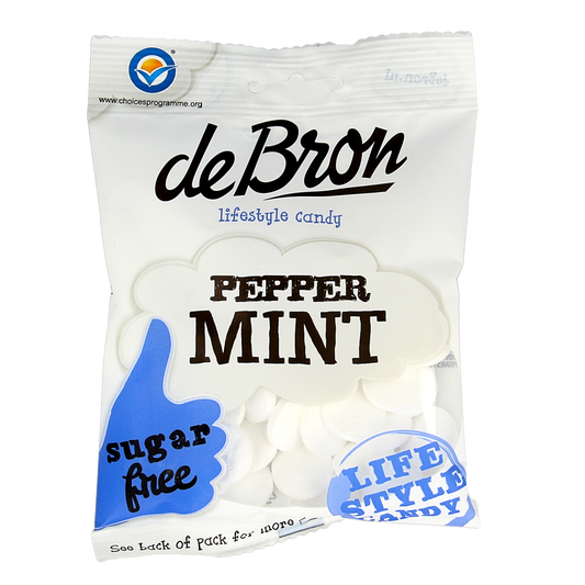 De Bron Pepermunt suikervrij 80.00 Gram