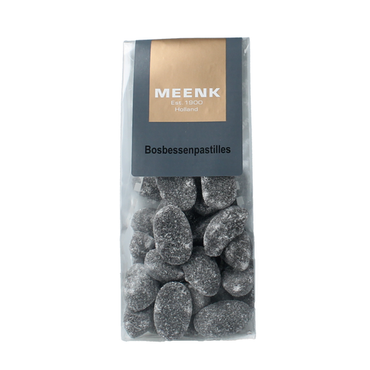 Meenk Bosbessen pastilles 160.00 Gram