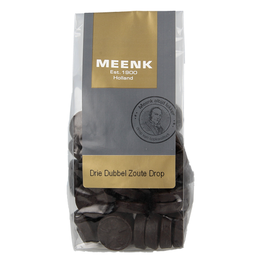 Meenk 3 Dubbel zoute drop 180.00 Gram