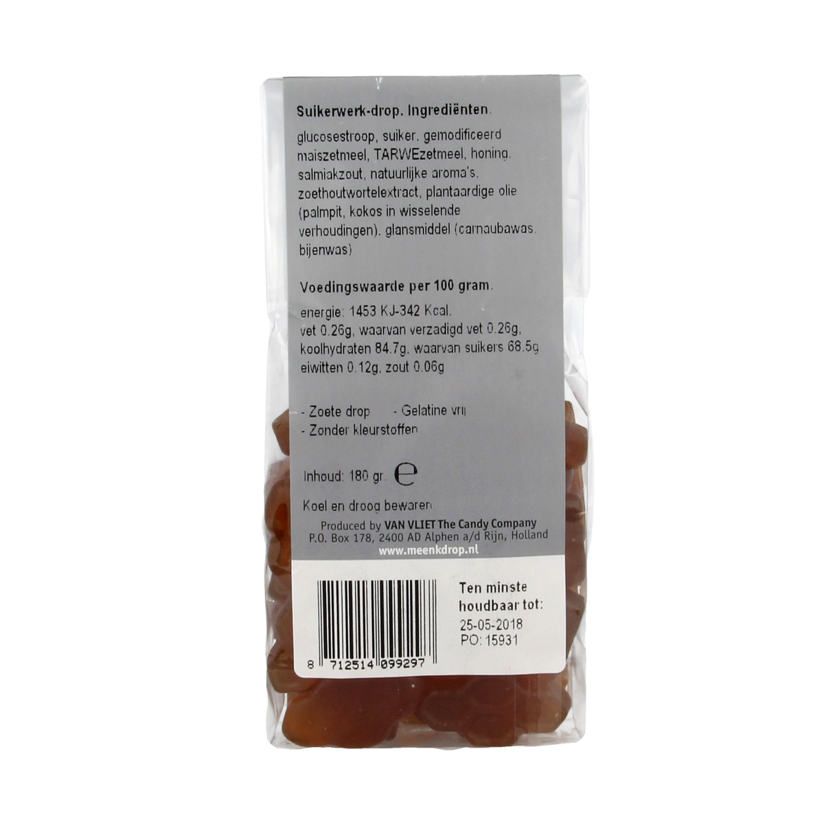 Meenk Honingdrop 180.00 Gram