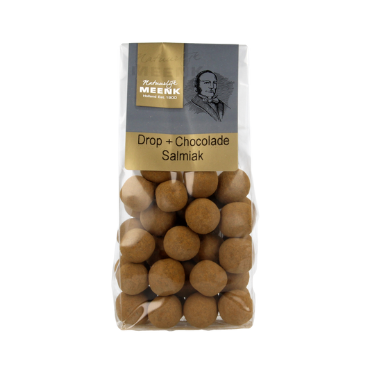 Meenk Drop chocolade salmiak 150.00 Gram
