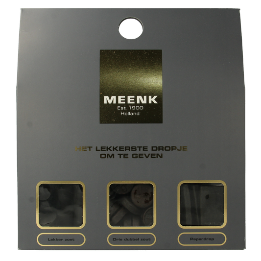 Meenk Meenk cadeau zoet, zout, peperig 1.00 Stuks
