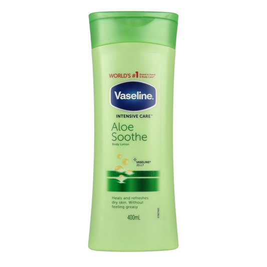 Vaseline Bodylotion aloe soothe 400.00 Milliliter