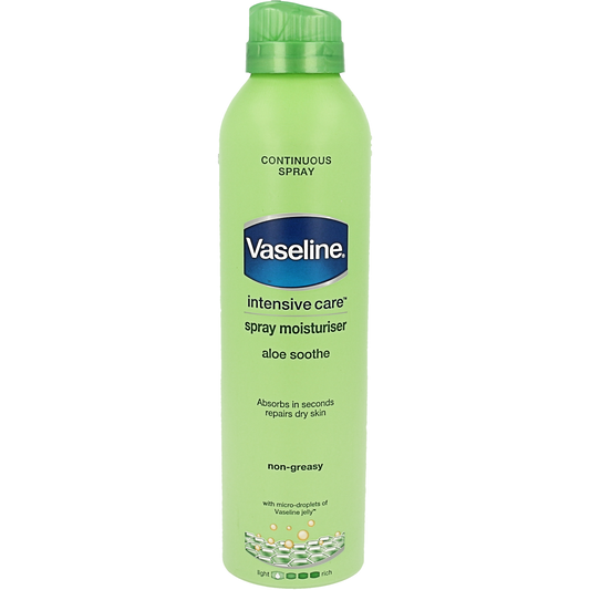 Vaseline Lotion spray aloe vera 190.00 Milliliter