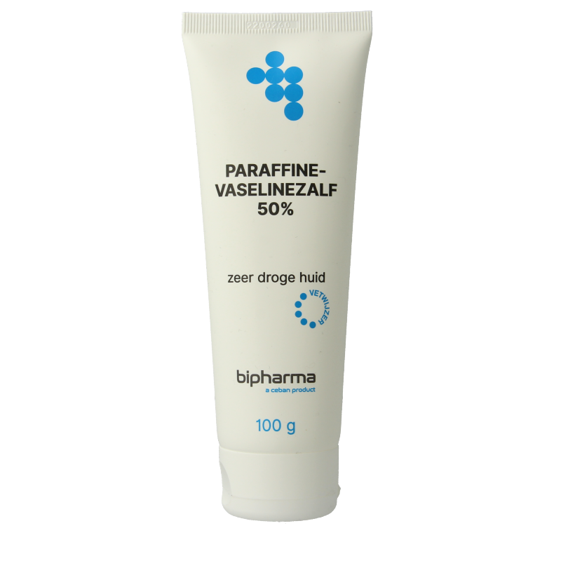 Bipharma Parafine-vaselinezalf 50% losse tube 100 Gram