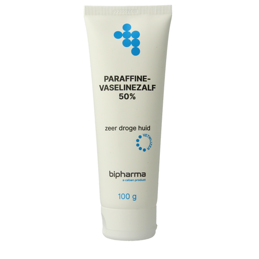 Bipharma Parafine-vaselinezalf 50% losse tube 100.00 Gram