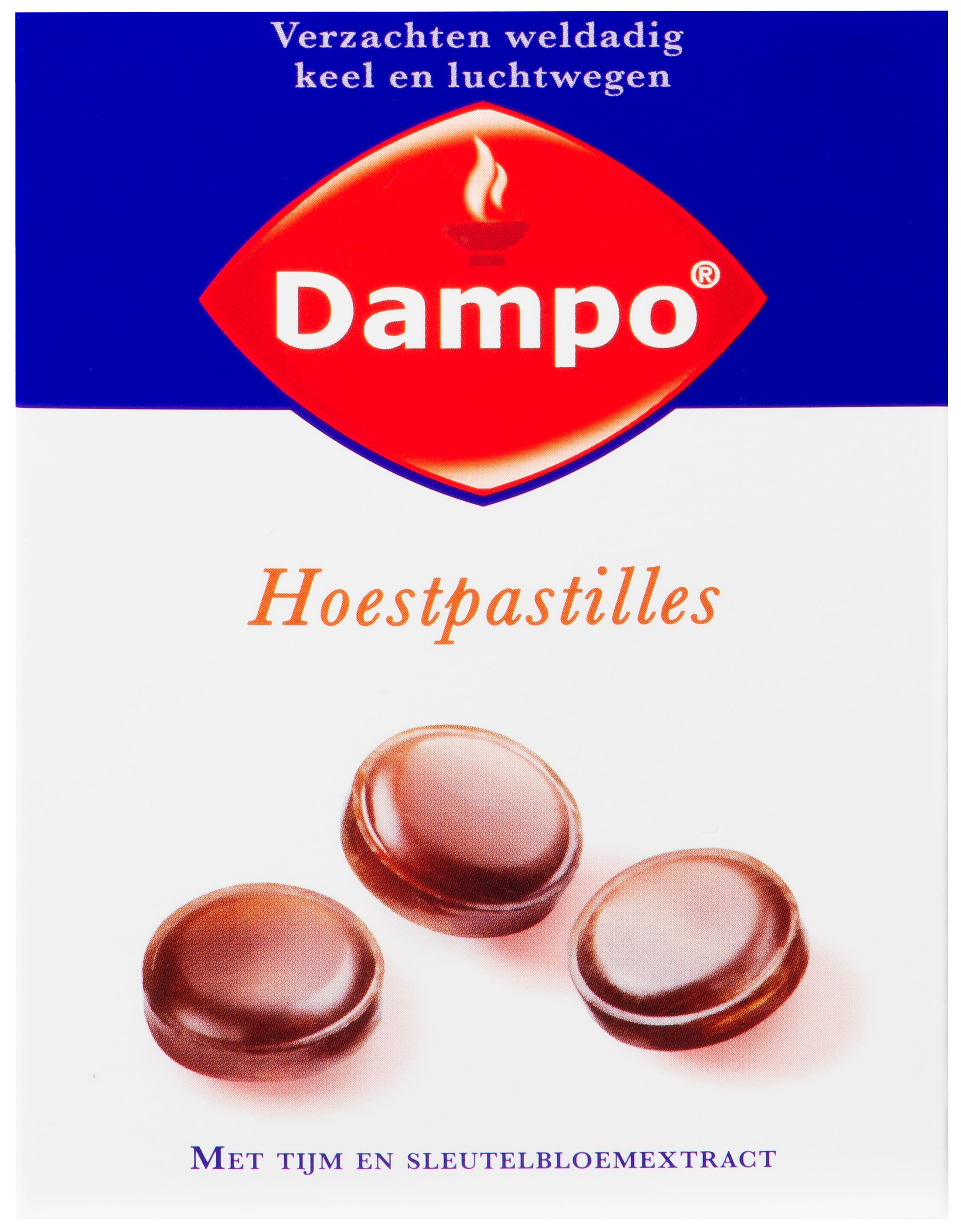 Dampo Hoestpastilles thijm/sleutelbloem 24.00 Pastilles