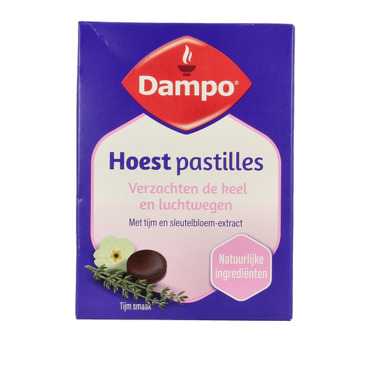 Dampo Hoestpastilles thijm/sleutelbloem 24.00 Pastilles