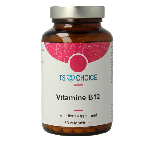 TS Choice Vitamine B12 cobalamine 60.00 Zuigtabletten