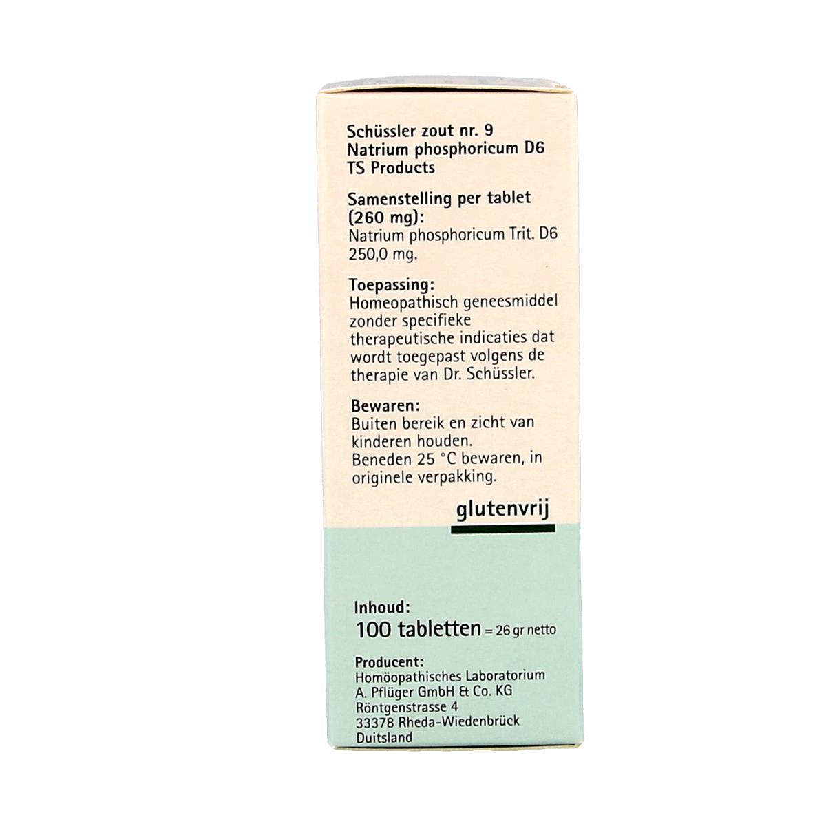 Pflüger Natrium phosphoricum 9 D6 Schussler 100.00 Tabletten