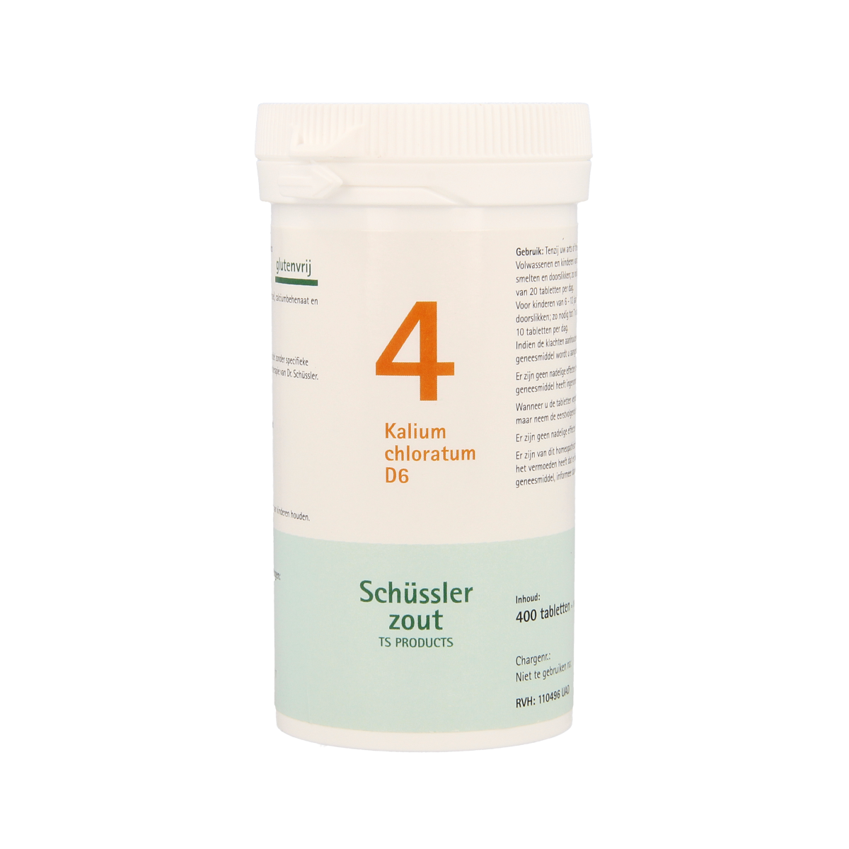 Pflüger Kalium chloratum 4 D6 Schussler 400.00 Tabletten
