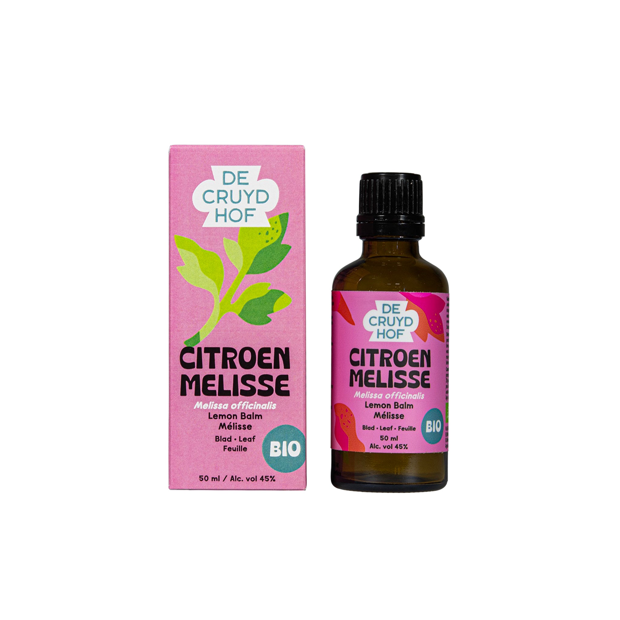 Cruydhof Melissa officinalis fol/citroenmelisse bio 50 Milliliter