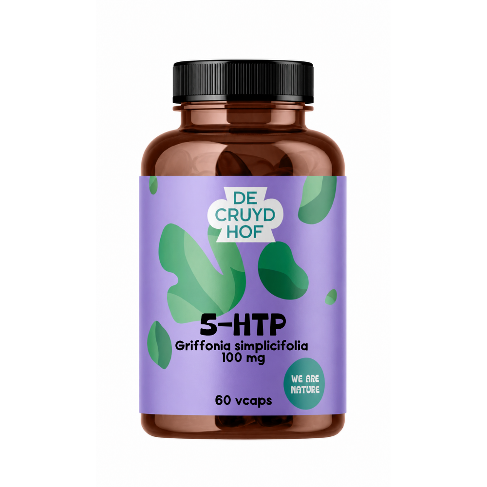 De Cruydhof De Cruydhof 5-HTP, 60 vcaps 60.00 Vegetarische capsules