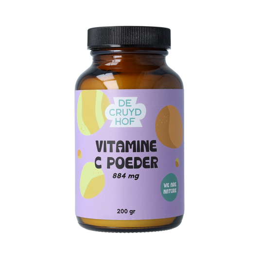 De Cruydhof De Cruydhof Vitamine C poeder, 200 gr 200.00 Gram