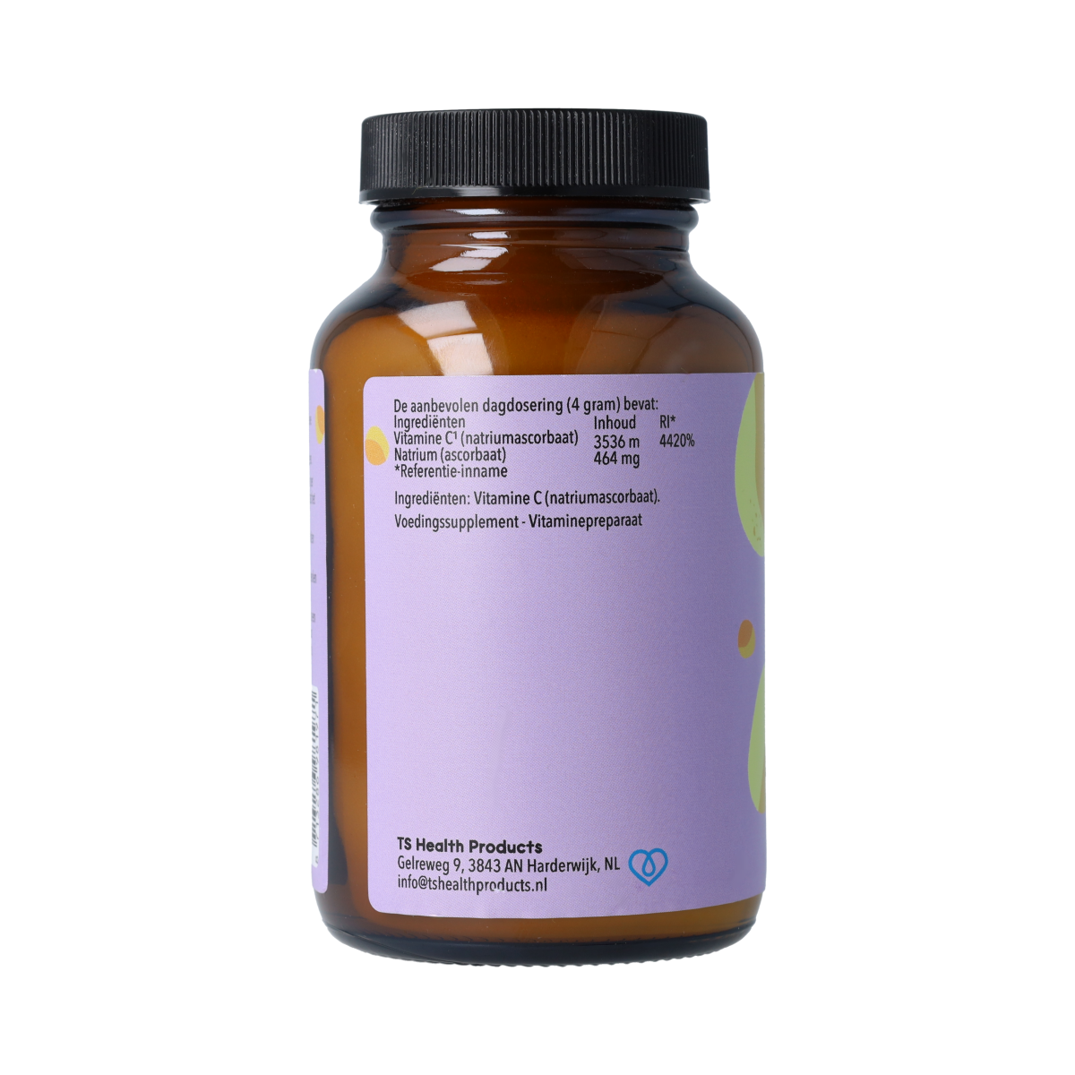 De Cruydhof De Cruydhof Vitamine C poeder, 200 gr 200.00 Gram