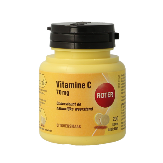 Roter Vitamine C 70mg kauwtablet 200 Kauwtabletten
