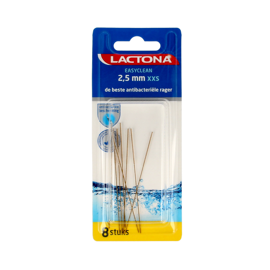Lactona Easyclean XXS long 2.5mm 8.00 Stuks