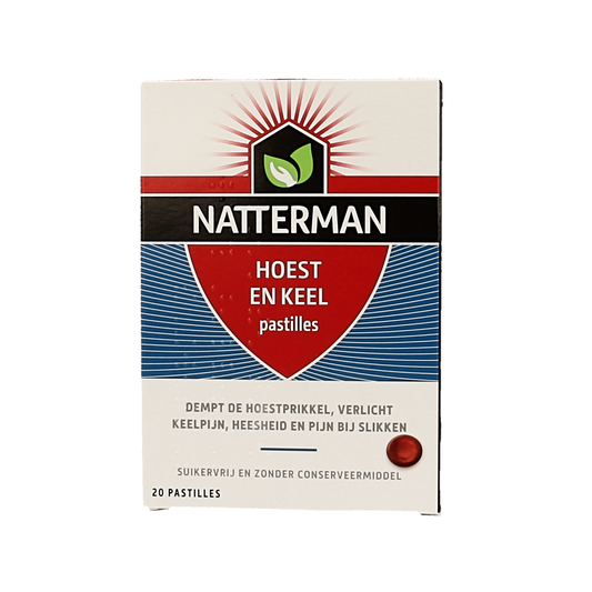 Natterman Alles-in-1 hoestpastilles 20.00 Stuks