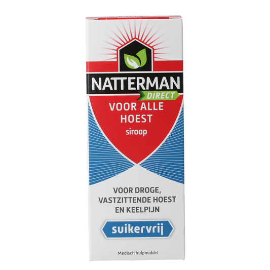 Natterman Hoest drank alle hoest suikervrij 120.00 Milliliter