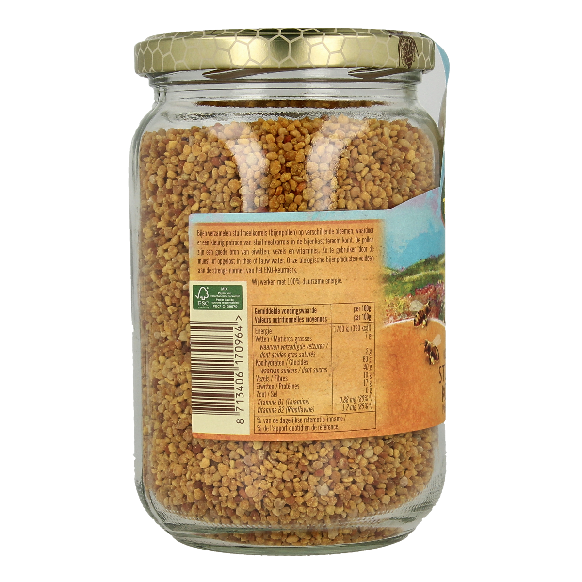 de Traay Stuifmeelkorrels biologisch 430.00 Gram