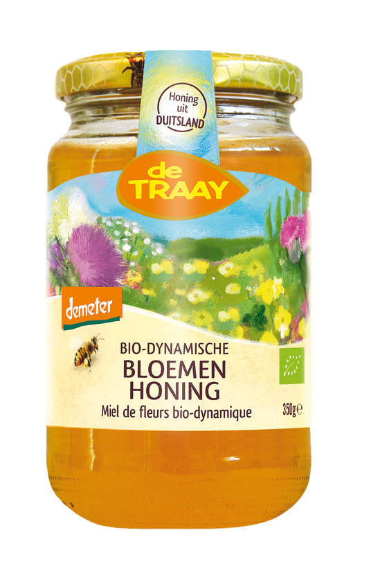 de Traay Bloemenhoning bio-dynamisch demeter bio 350.00 Gram