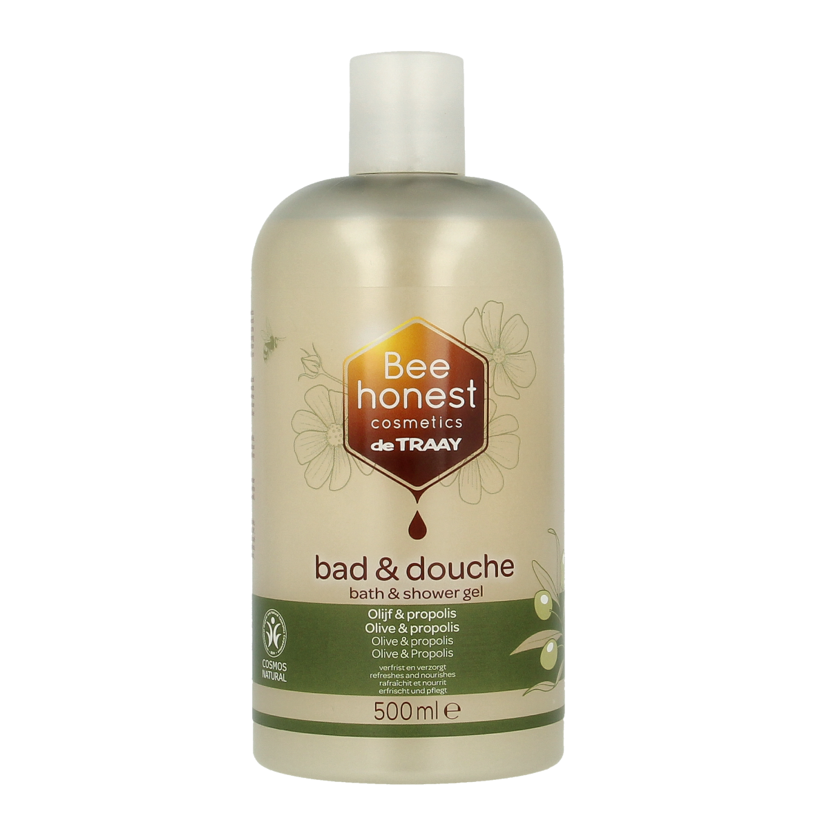 Traay Bee Honest Bad / douche olijf / propolis 500.00 Milliliter