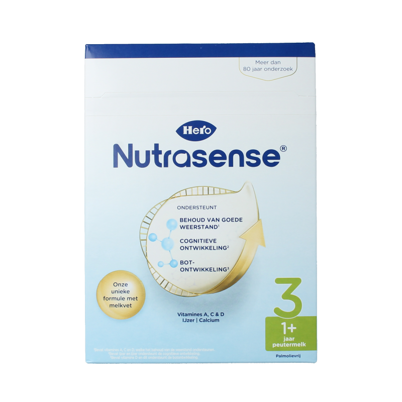 Hero Nutrasense peutermelk 3 (1+jr) 700 Gram