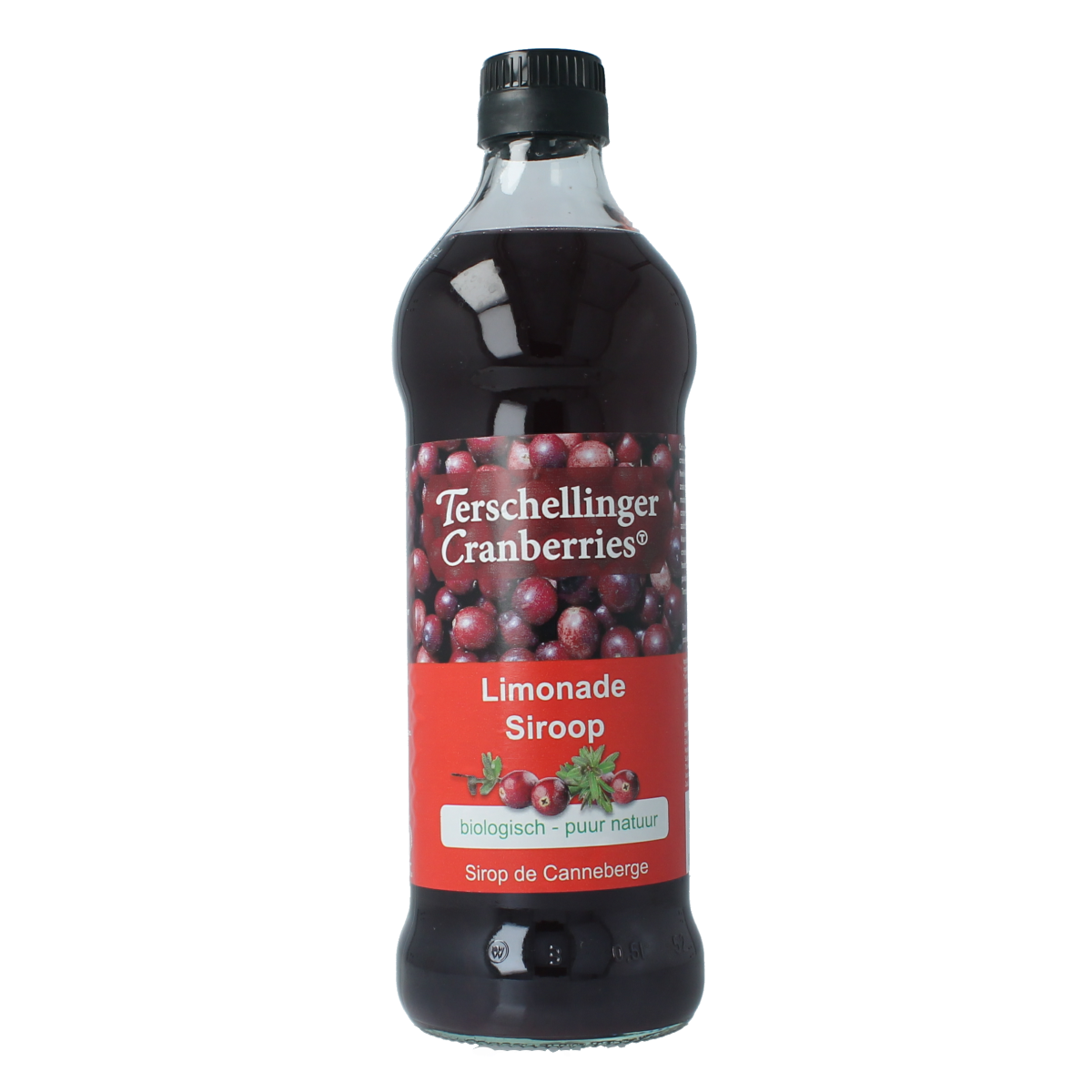 Terschellinger Cranberry siroop bio 500.00 Milliliter